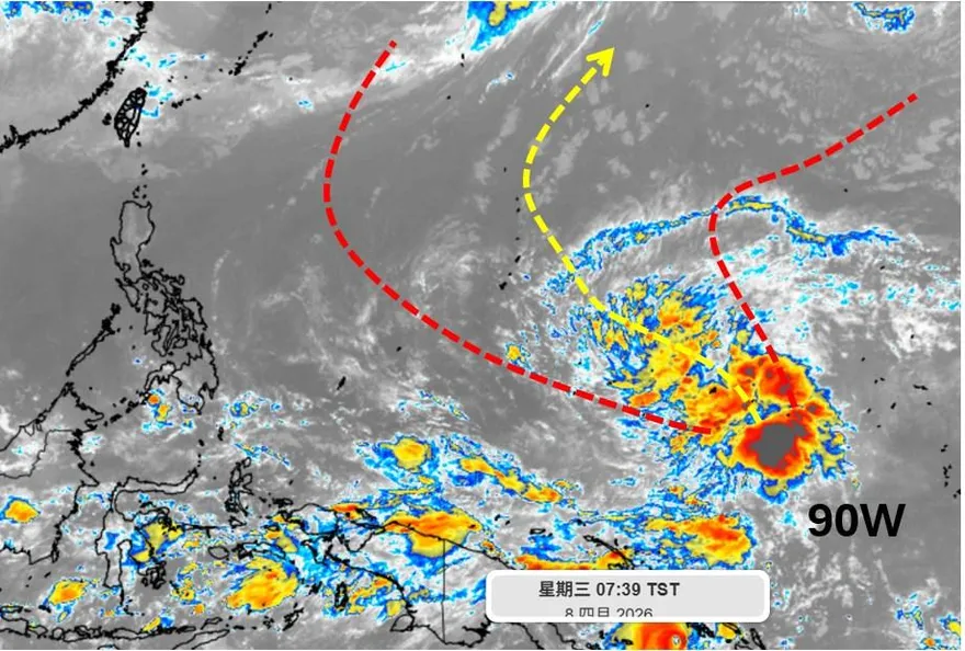 颱風辛樂克最快明生成　最新預測路徑與對台影響曝光