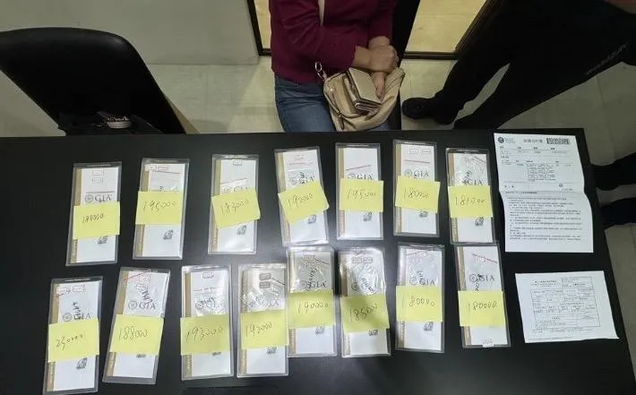 女子高雄珠寶店賣假鑽爽削416萬　再上門兜售遭活逮