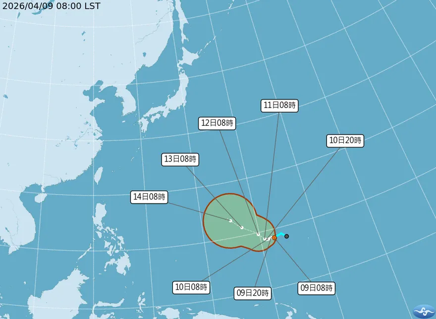 準颱辛樂克估「環流系統大」　專家示警：有機會達強颱