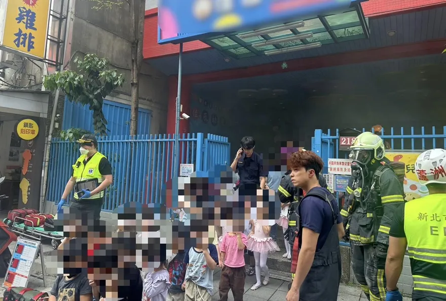 新北蘆洲幼兒園廚房起火　疏散147名師生幸無人傷