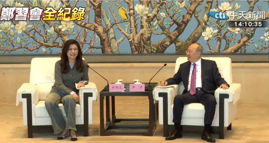 會見尹力！鄭麗文拋「3期待」：藍重新執政後兩岸故宮恢復交流