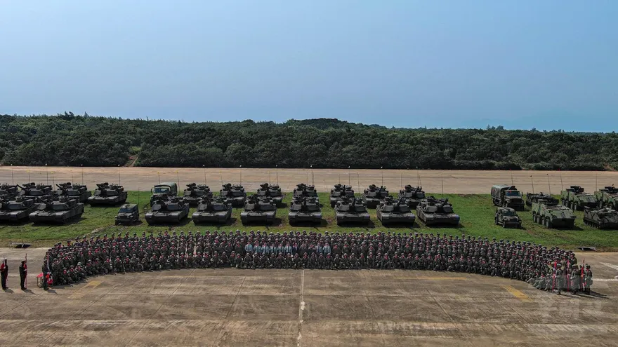 地表最強戰車再入列　第584旅第2批換裝M1A2T成軍