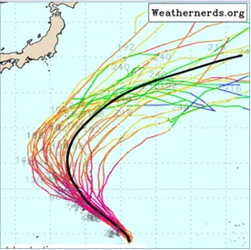 持續晴熱飆36度！辛樂克估今轉強颱　「大迴轉」路徑曝