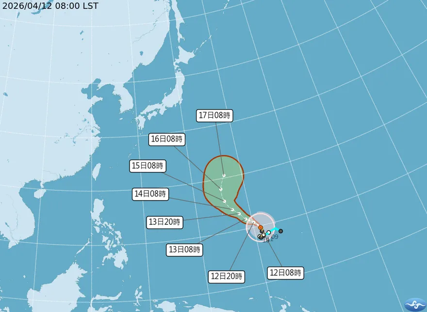辛樂克「開眼了」將轉強颱！　吳聖宇：暴風半徑恐達380公里