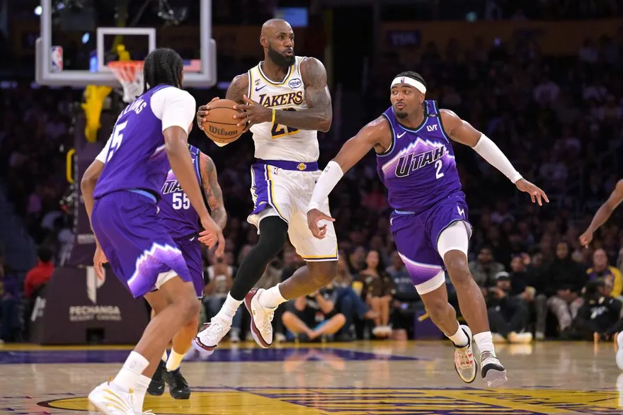 NBA/詹皇率湖人大勝爵士！奪西區第4　季後賽首輪對決火箭