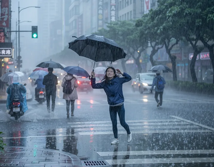 國家警報響了！　2縣市大雷雨猛炸1小時