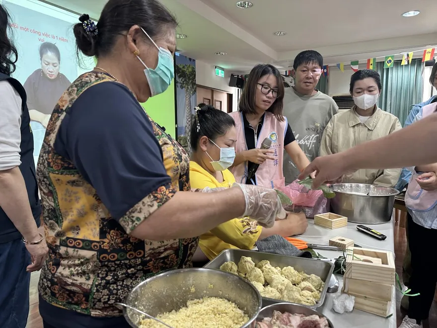 越南粽子何時吃？  移民署邀各國新住民來一趟越南文化交流之旅