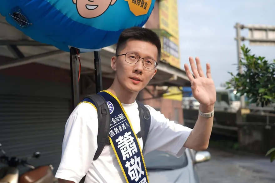 自爆親送蕭敬嚴到考紀會！邱鎮軍撂重話嗆爆黨中央：重啟初選