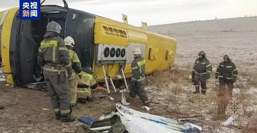 出國打工遇死劫！內蒙大巴在俄翻車　釀陸人2死至少10傷