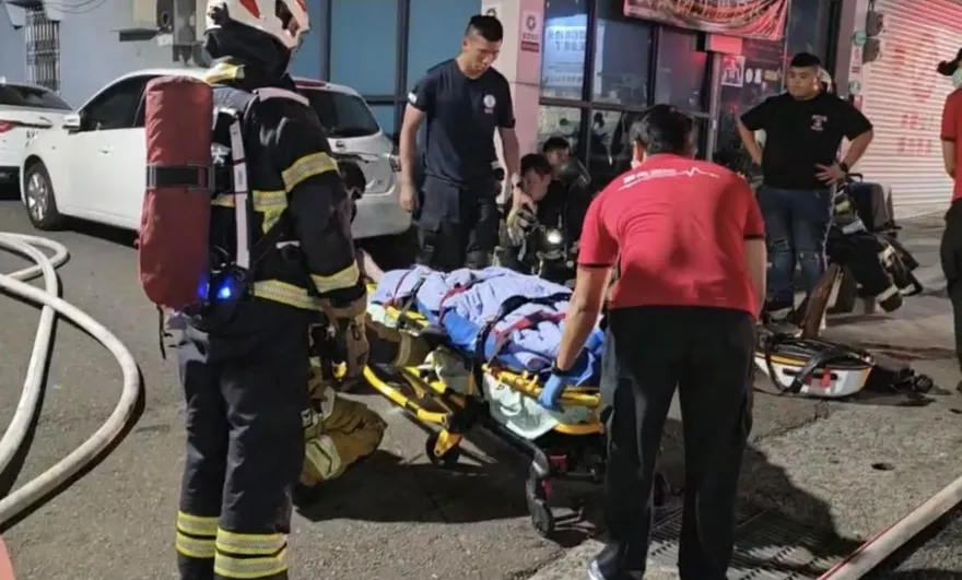 影/嘉義大火「工程師一家全亡」！　「全擠在陽台」慘烈跡證曝