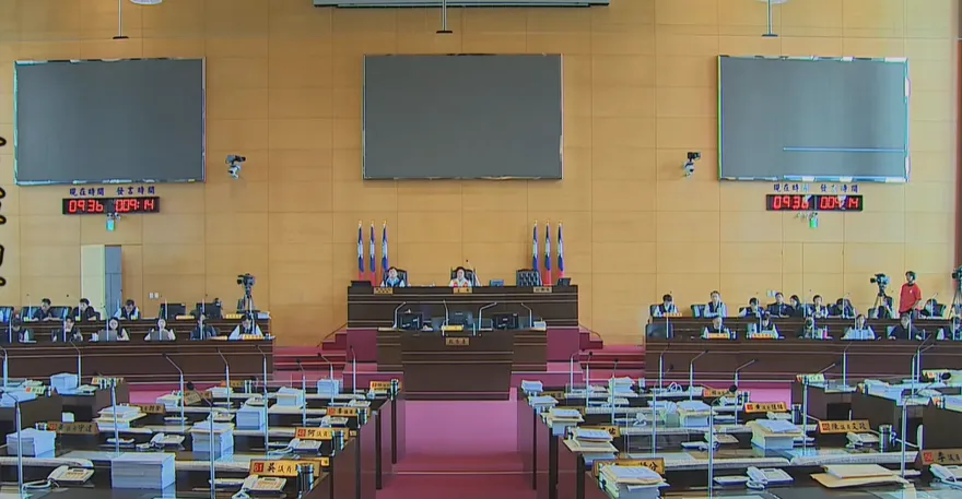 台中市議會無預警停電！電腦電視黑屏　台電：用戶內部故障