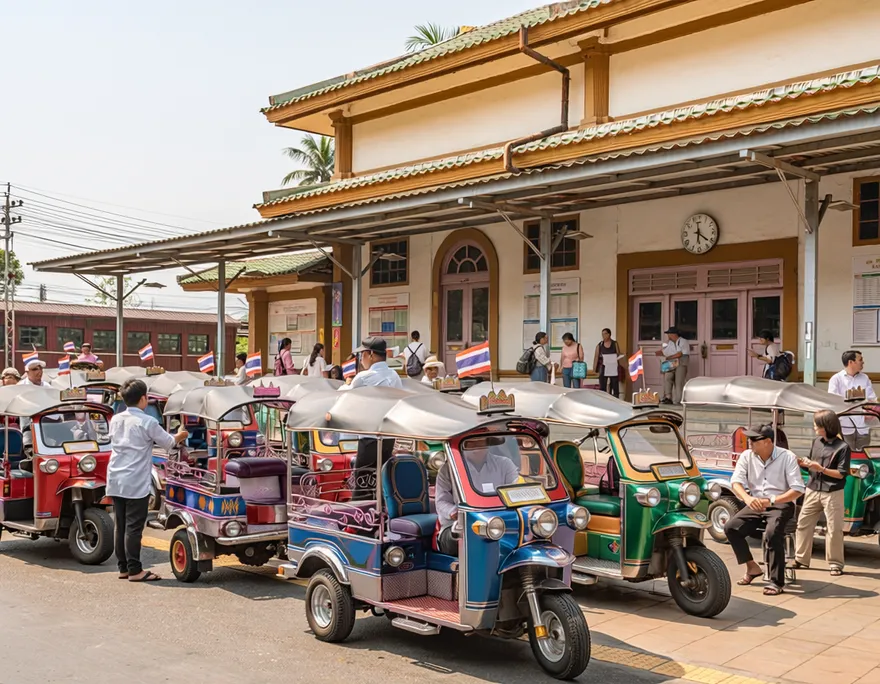 中東戰爭衝擊泰國小販生計　嘟嘟車司機「生意差」：比疫情難熬
