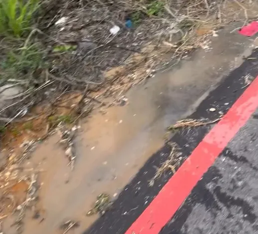 影/台中垃圾車水溝倒餿水被攔截！環保局認疏失：將裁罰