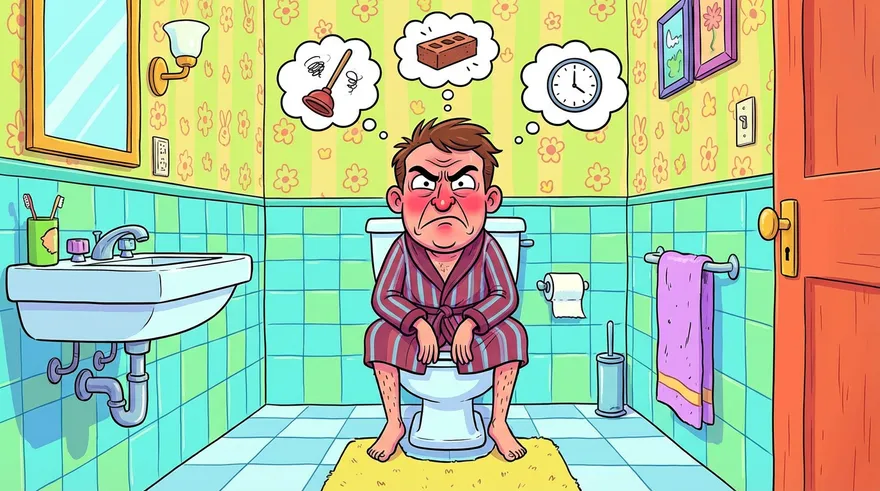 年長者便秘超過兩天勿輕忽！恐藏腸道腫瘤、器官腫大警訊