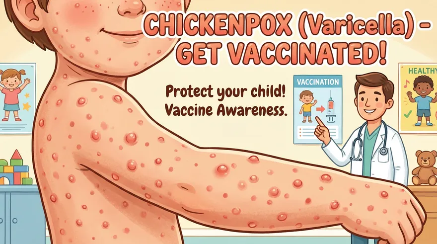 成人得水痘更嚴重！部桃醫示警：恐併發肺炎腦炎重症