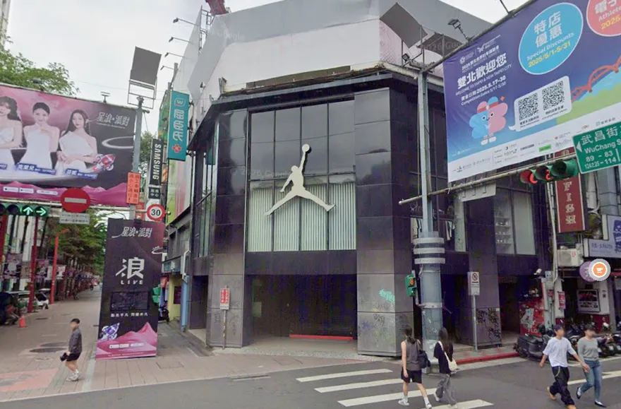 百萬月租撤了！西門Jordan旗艦店歇業　房東砍20萬招租