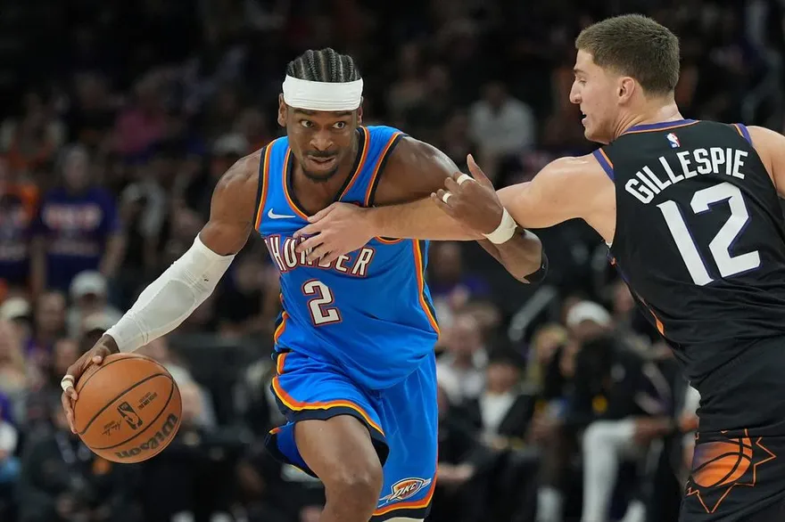 NBA/雷霆聽牌！SGA「命中率破8成」狂砍42分　太陽前途黯淡