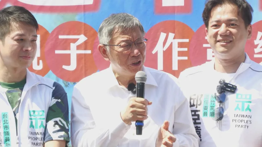 沈伯洋有望戰台北市　柯文哲皺眉：Are you sure？