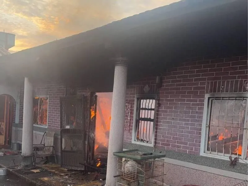 母子同亡！雲林三合院狂燒「兒衝火場救母雙雙斷魂」