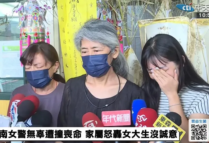 阿姨怎麼不見？女警姊淚訴妹妹出事當天「正要去陪外甥女上課」