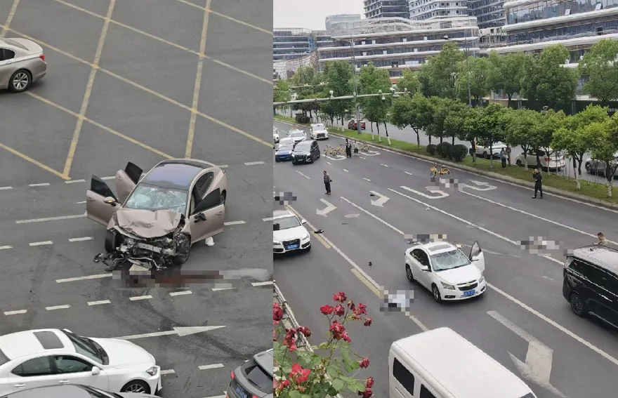 現場慘烈！陸無差別衝撞多人倒地　駕駛「持刀下車」1死11傷