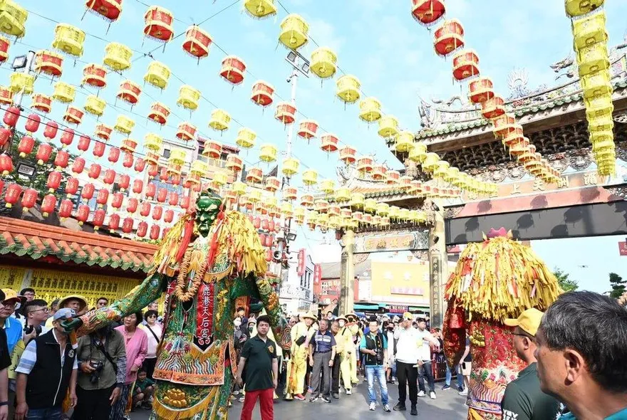 彰化同安寮十二庄請媽祖遶境　進香媽、同安媽聖駕起駕