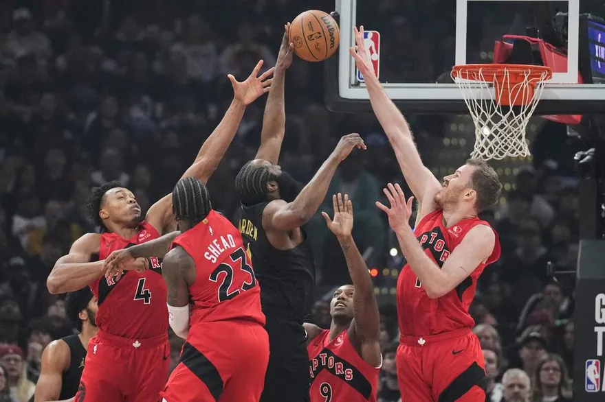 NBA/「大鬍子」哈登雪恥！騎士G7晉級　暴龍被逆轉出局
