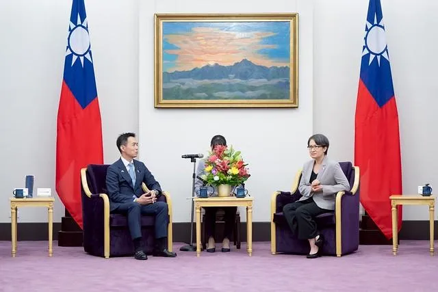 台日友好加一！蕭美琴見自民黨青年局盼深化交流