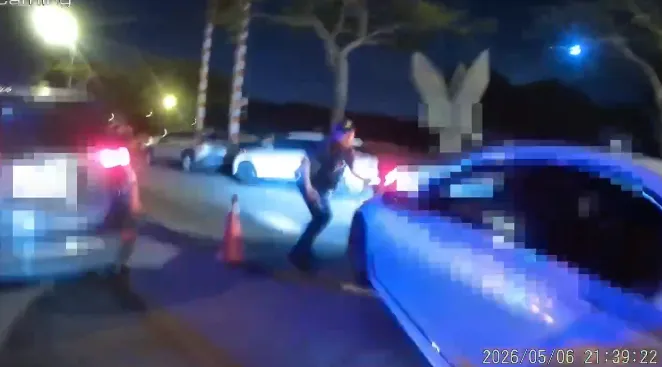 影/又是毒駕！連開7槍攔不住　衝撞北市警嫌犯台中落網