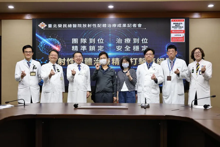 北榮「導引飛彈」療法新突破　2次治療腫瘤幾乎消失