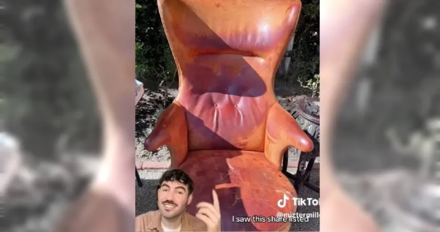 男子花1500元「買二手破椅」　 轉手拍賣狂賺261萬元