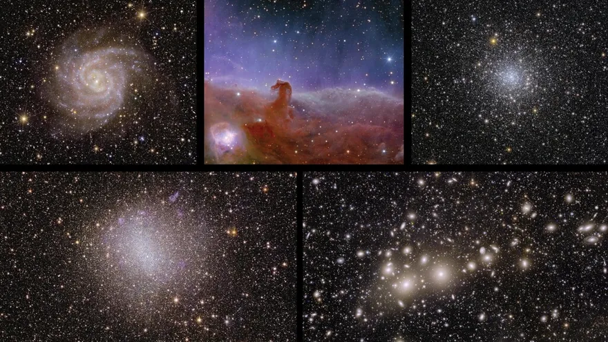100億光年外前所未見星系！歐幾里得望遠鏡首批影像曝光