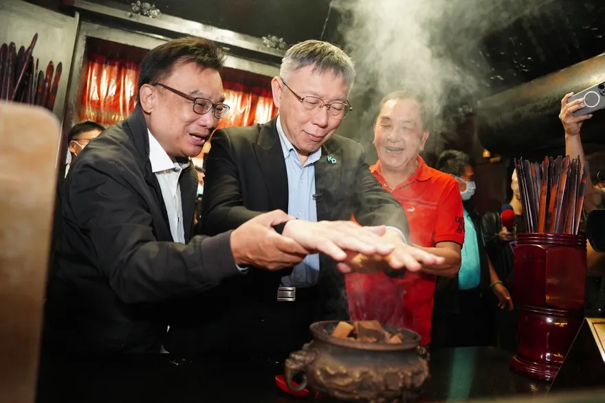 由衷敬佩馬英九、韓國瑜無懼壓力　柯文哲：共同合作贏得大選！