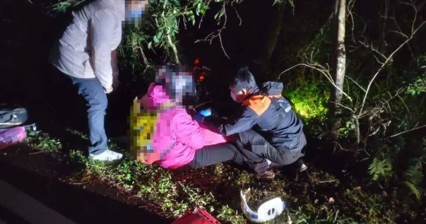 台東鐵馬驛女騎士不慎墜坡！　突失去呼吸心跳緊急送醫搶救