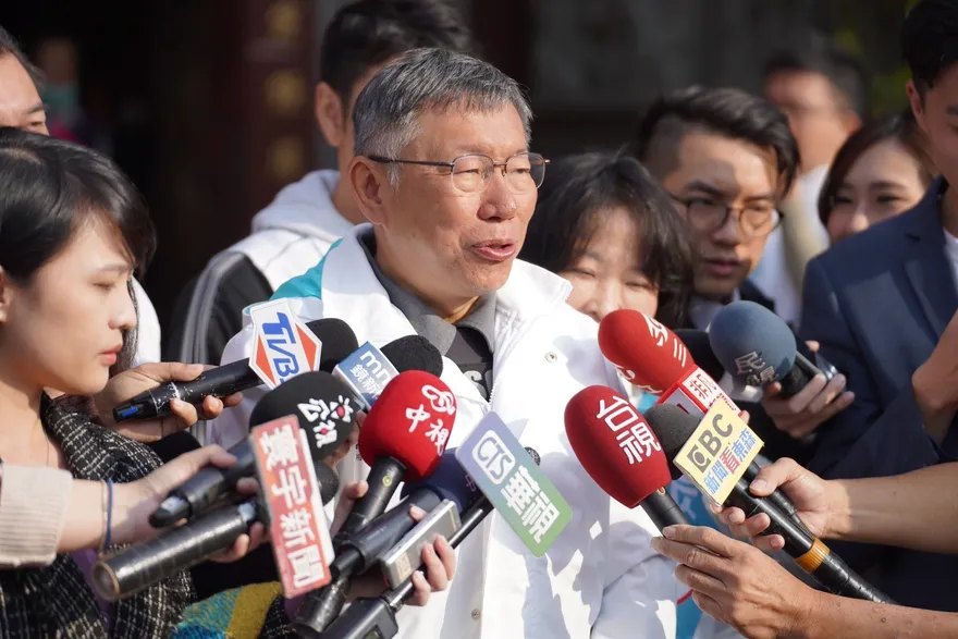 趙少康稱公開講才重要　柯文哲：我不想說韓國瑜私下怎麼講侯友宜