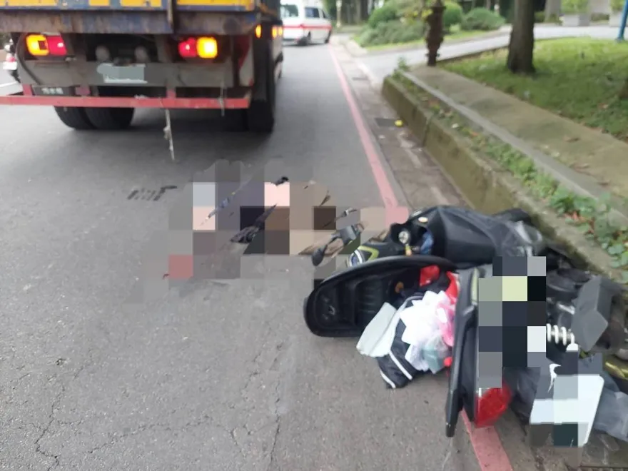 返彰化老家遇死劫！淡水28歲北漂男遭砂石車輾爆腦亡