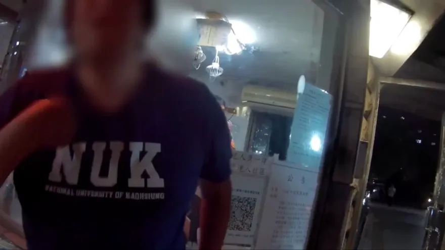影/汐止社區喋血事件！見保全值班打瞌睡　醉茫總幹事竟抄雜物尻破對方頭