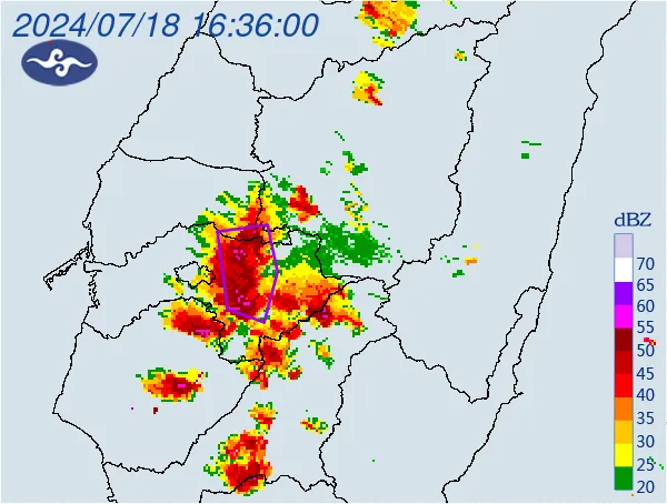 快訊/雨彈狂炸中南部！「2縣市」國家警報大響　降雨時程曝光