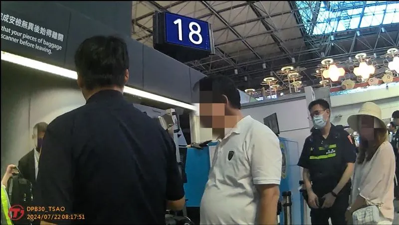 快訊/「我行李裡有手榴彈」7旬翁桃機託運開玩笑　可罰百萬