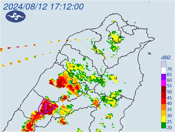 快訊/國家警報響！大雷雨襲台中　北北基桃「17縣市」大雨提防強風