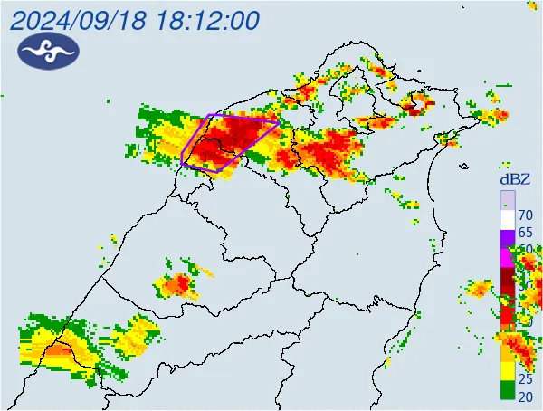 快訊/雨區北移！10縣市提防大雨致災　「3縣市」晚間雨彈開炸