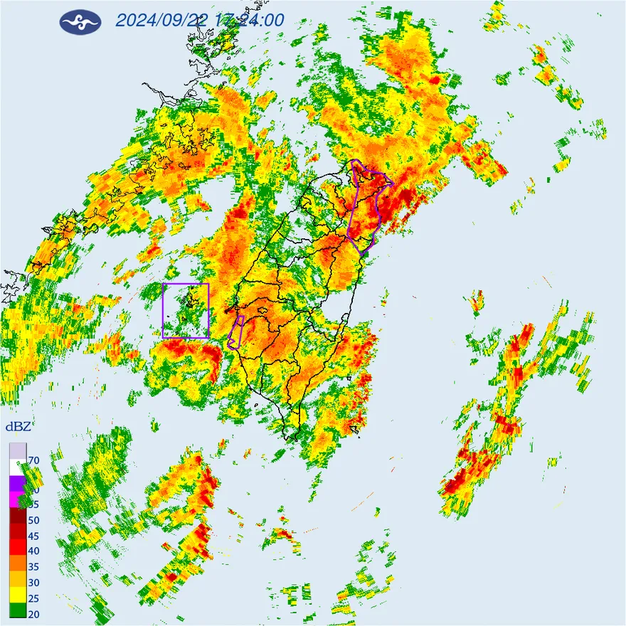 快訊/國家警報響！大雷雨炸「5縣市」　暴雨狂襲警戒區曝