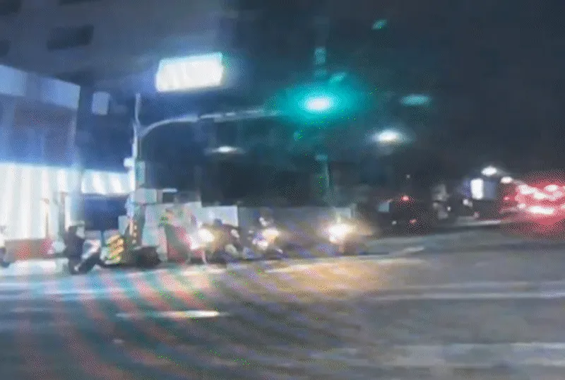 影/台東爆停紅燈持刀殺人　身分疑遊民、騎士行車糾紛