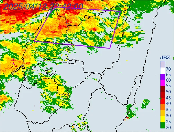 雨神迎大甲媽祖回鑾！4縣市深夜大雷雨連炸2小時