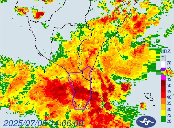 雷雨轟屏東、台東！雨炸1小時　8地防雷擊、淹水