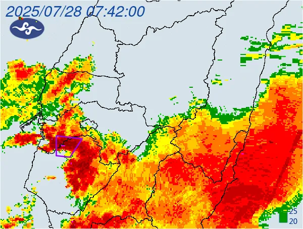 國家警報大響！大雷雨炸5縣市　示警區域一次看