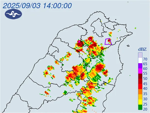 午後雷雨來襲！新北坪林國家警報響　持續至16:33