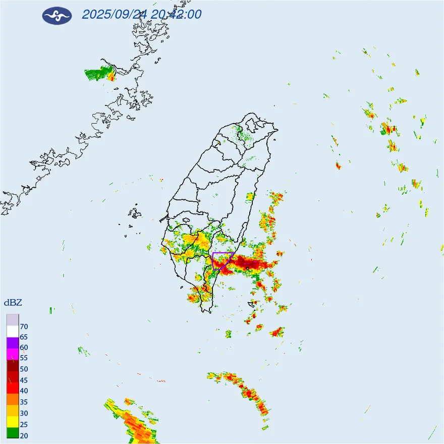 晚間豪雨狂炸4縣市！一路下到明天　山區嚴防坍方、落石