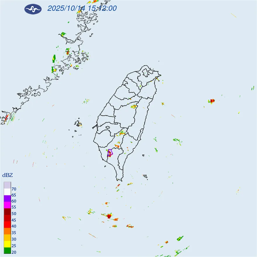雨區擴大！大雷雨狂炸高雄、屏東　山區慎防坍方、土石流