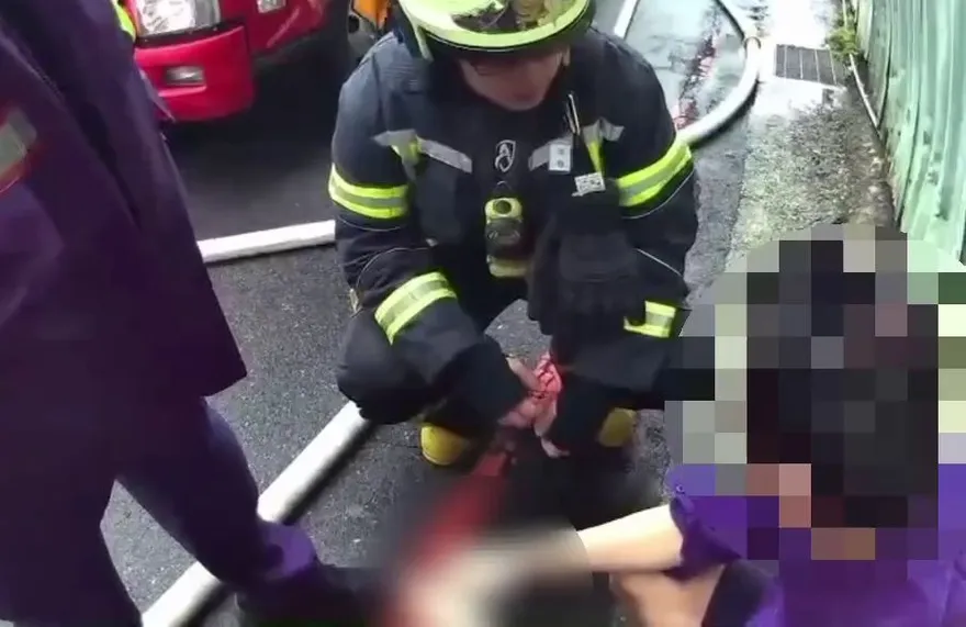 影/蘆洲民宅縱火案　竟是住戶放火燒自家